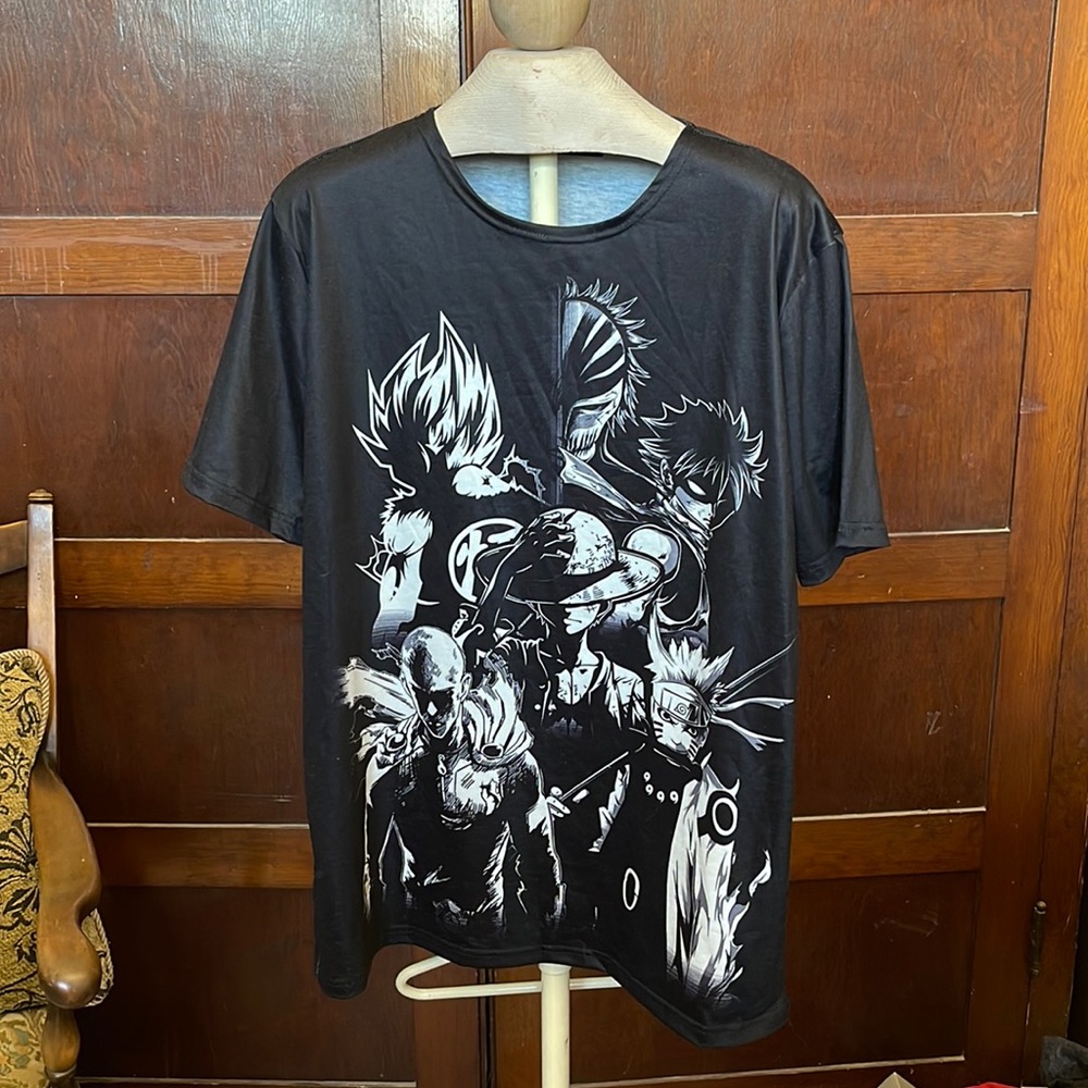 Hequ Anime Print Shirt